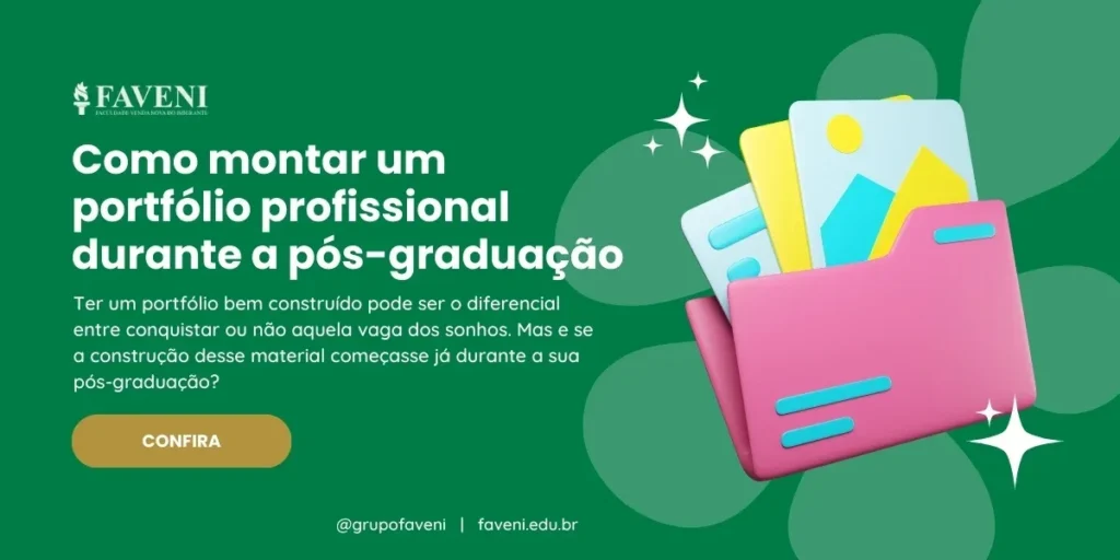 Como criar um portfólio profissional poderoso durante sua pós-graduação?